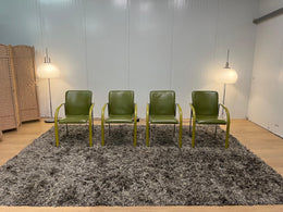 ZGAN Leolux Cimaronne Eetkamerstoelen Groen (4 stuks)
