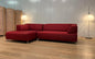 NIEUW Gestoffeerde Leolux Faya Lobi Hoekbank Rood
