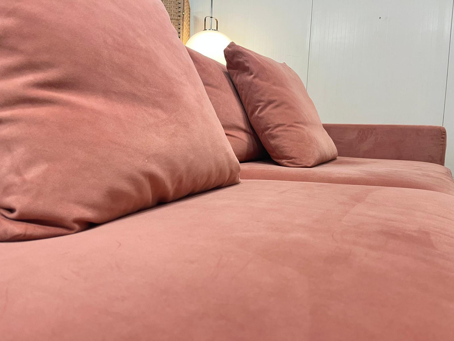 Flexform Groundpiece 4-delig met bookcase – Roze fluweel