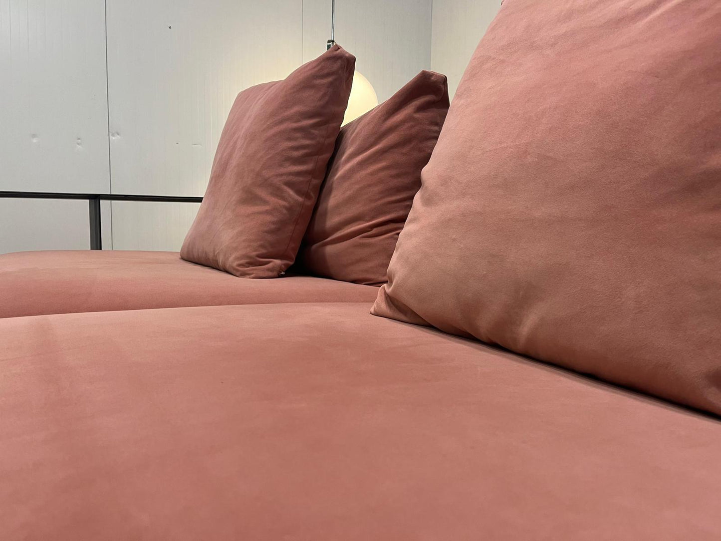 Flexform Groundpiece 4-delig met bookcase – Roze fluweel