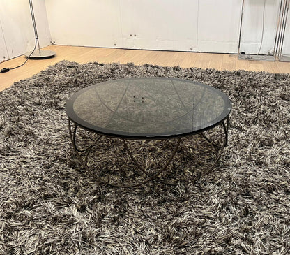 Rolf Benz 8870 Salontafel Zwart Ø80 – Parsolglas