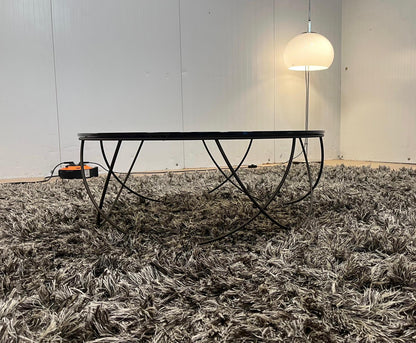 Rolf Benz 8870 Salontafel Zwart Ø80 – Parsolglas