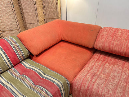 Vintage Roche Bobois Voyage Immobile Hoekbank Set