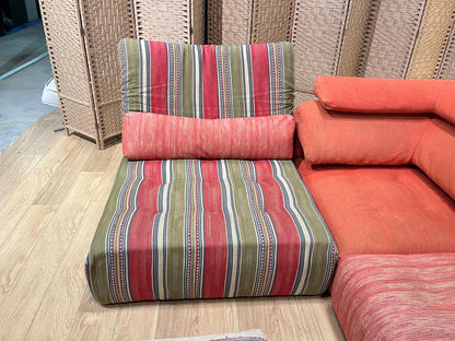 Vintage Roche Bobois Voyage Immobile Hoekbank Set