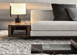 Nieuwstaat Minotti Roger 2 zits met kast – NP €9.000