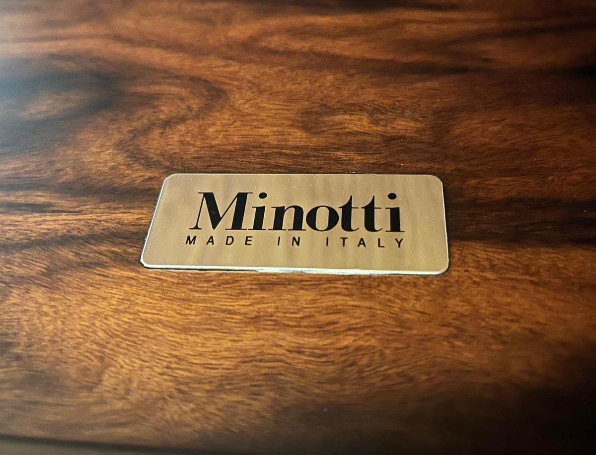Nieuwstaat Minotti Roger 2 zits met kast – NP €9.000