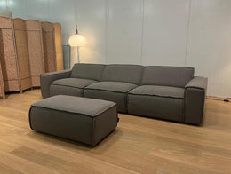 Fest Amsterdam Modulaire 4-Zits + Hocker Grijs