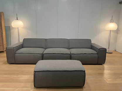 Fest Amsterdam Modulaire 4-Zits + Hocker Grijs