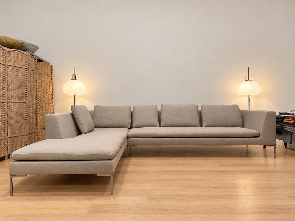 NIEUW B&B Italia Charles Hoekbank + GARANTIE | NP €12.750