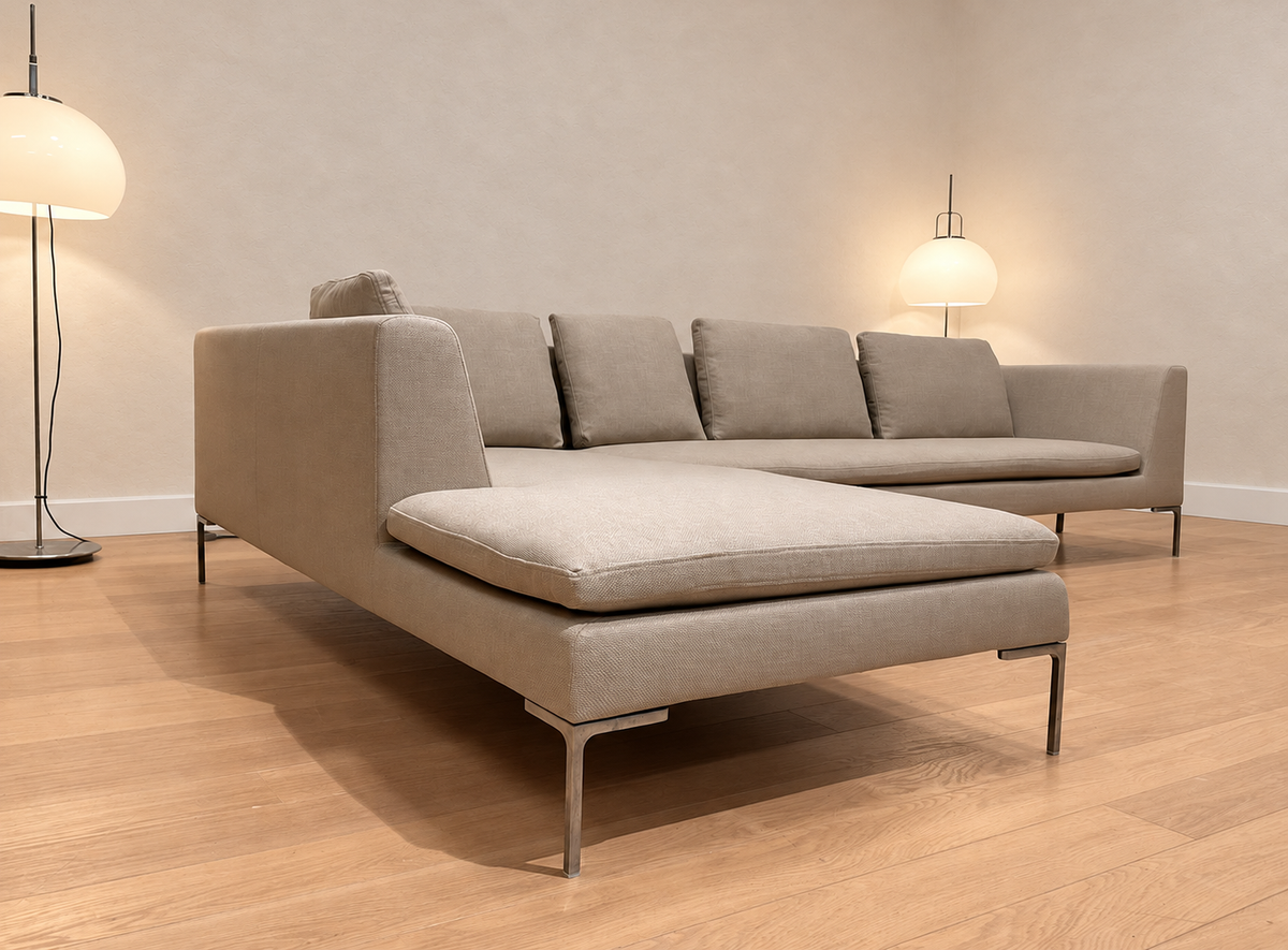 NIEUW B&B Italia Charles Hoekbank + GARANTIE | NP €12.750