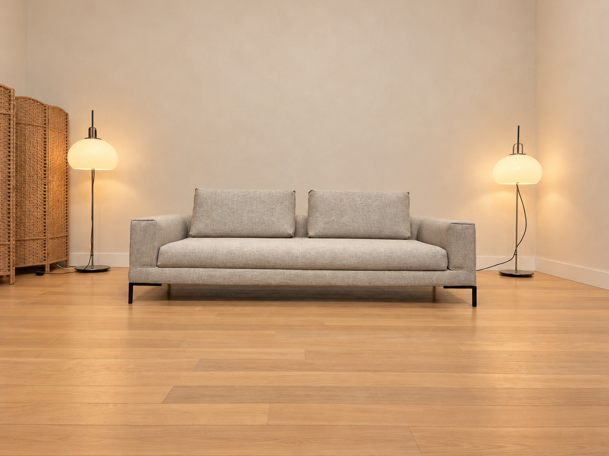 NIEUW Design on Stock Aikon Lounge 4-Zits Ecru + GARANTIE