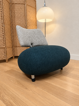 NIEUW Leolux Pallone Fauteuil Groen/Ecru | NP €2.459