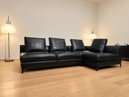ZGAN Minotti Andersen Hoekbank + GARANTIE | NP €27.500