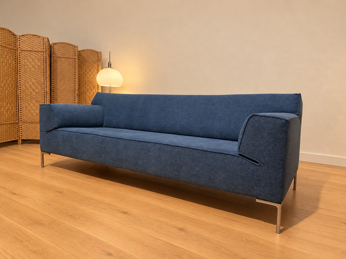 NIEUW GESTOFFEERD Design on Stock Bloq 3-Zits + GARANTIE