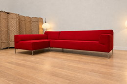 NIEUWSTAAT Design on Stock Bloq Hoekbank Rood | NP €6.950