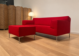 NIEUW Design on Stock Bloq Bank Ploegwol + Hocker + GARANTIE