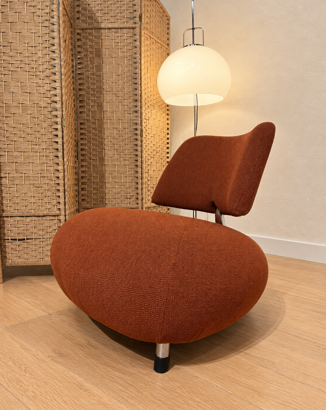 NIEUW GESTOFFEERD Leolux Pallone Fauteuil + GARANTIE