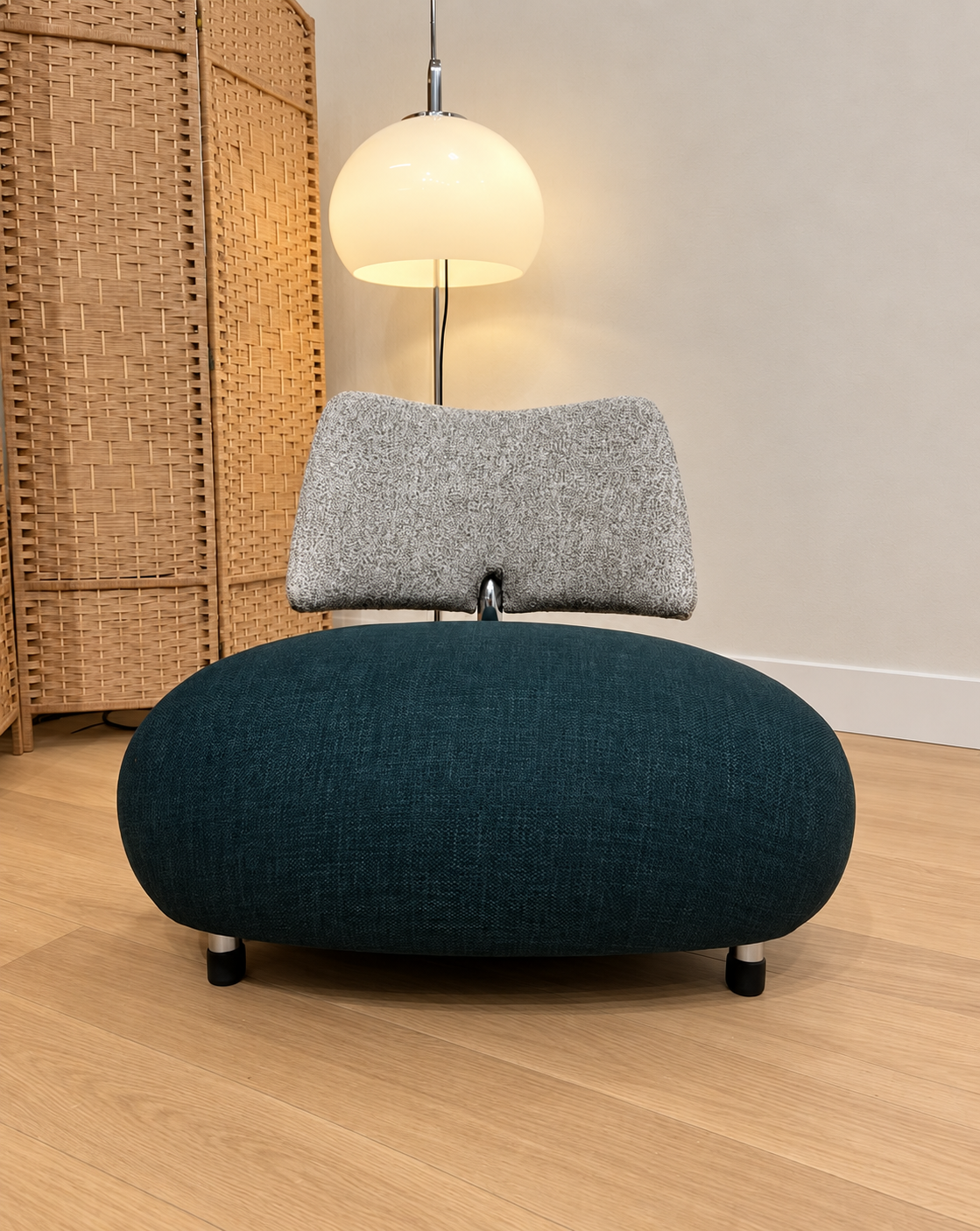 NIEUW Leolux Pallone Fauteuil Groen/Ecru | NP €2.459