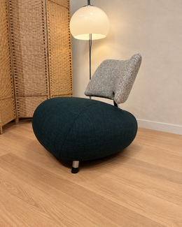 NIEUW Leolux Pallone Fauteuil Groen/Ecru | NP €2.459