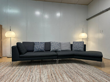 B&B Italia Charles Hoekbank Groen/Antraciet – NP €9.000