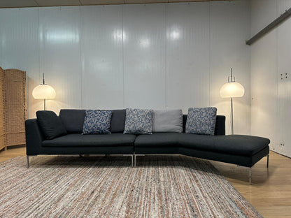 B&B Italia Charles Hoekbank Groen/Antraciet – NP €9.000