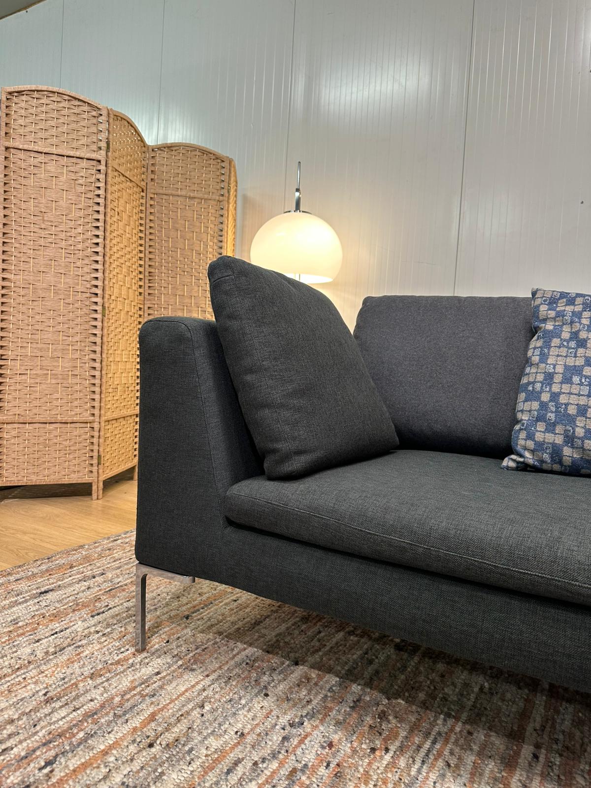 B&B Italia Charles Hoekbank Groen/Antraciet – NP €9.000