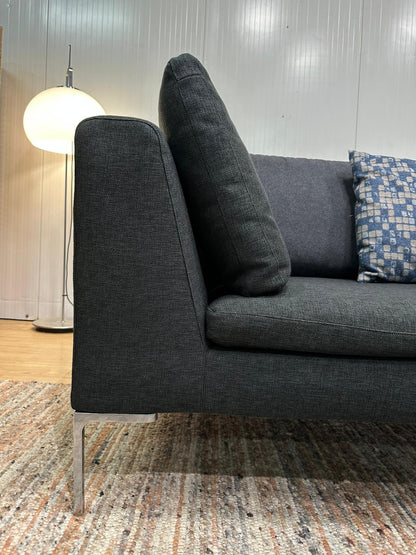 B&B Italia Charles Hoekbank Groen/Antraciet – NP €9.000