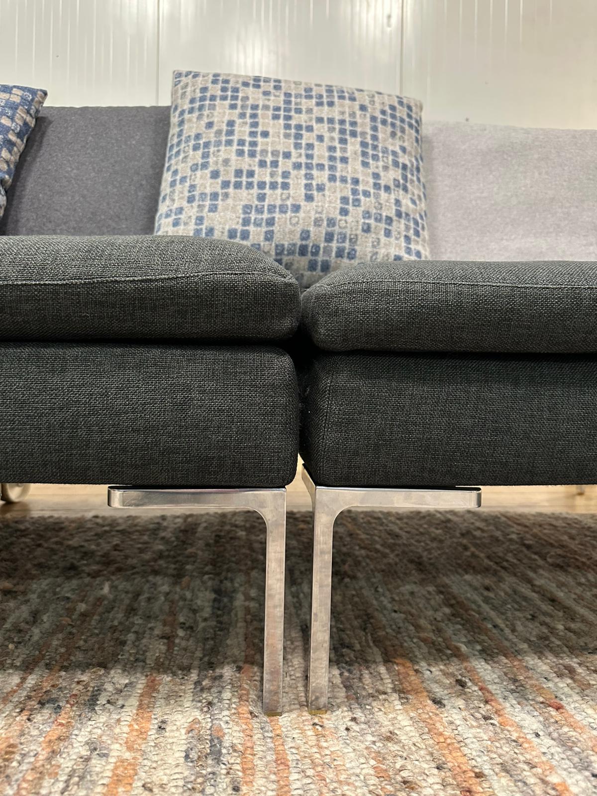 B&B Italia Charles Hoekbank Groen/Antraciet – NP €9.000