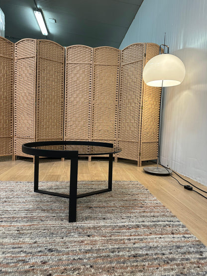 Nieuwstaat Matzwarte Salontafel Rond – NP: €750