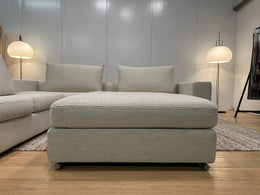 Flexform Groundpiece Hoekbank + Hocker – NP €30.000