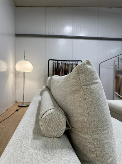 Flexform Groundpiece Hoekbank + Hocker – NP €30.000