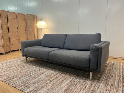 Leolux Bellice 3-Zits Bank Wol Grijsblauw