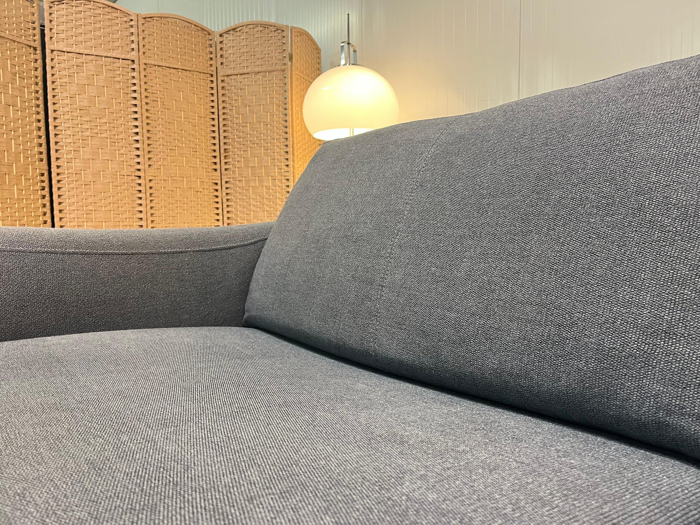 Leolux Bellice 3-Zits Bank Wol Grijsblauw