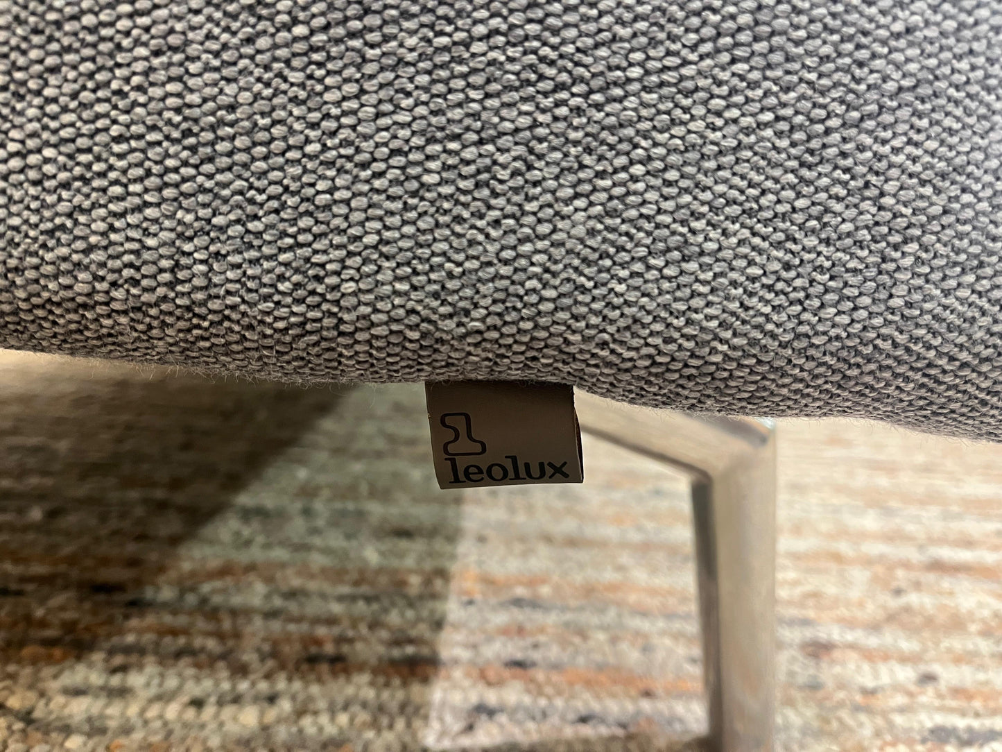 Leolux Bellice 3-Zits Bank Wol Grijsblauw