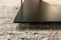 Minotti Low Console Glazen Salontafel