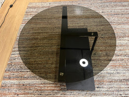 Minotti Low Console Glazen Salontafel
