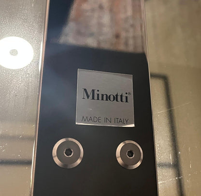 Minotti Low Console Glazen Salontafel