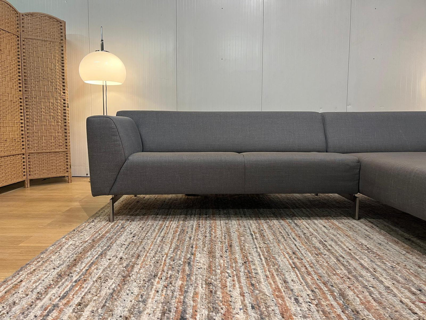 Rolf Benz Linea Hoekbank Grijsbruin – NP: €8.000