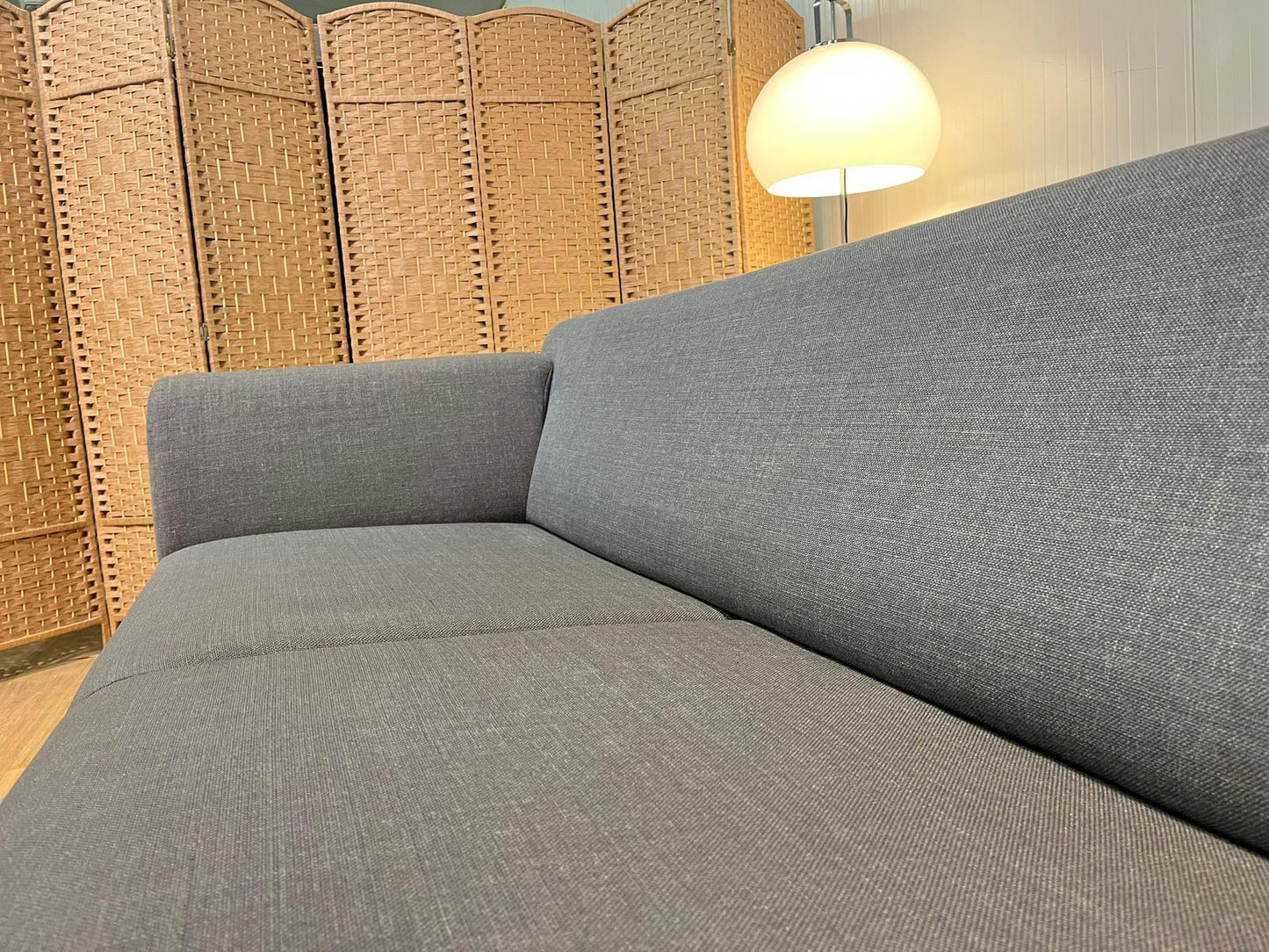 Rolf Benz Linea Hoekbank Grijsbruin – NP: €8.000