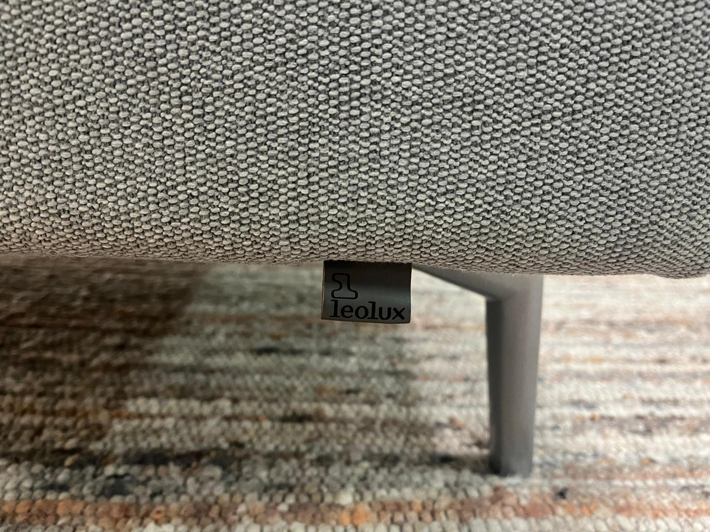 ZGAN Leolux Bellice Fauteuil Grijsblauw – NP: €3.250