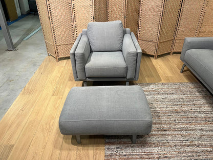 ZGAN Leolux Bellice Hoekbank + Hocker – NP: €17.500