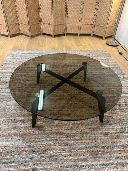 Minotti Kirk Cross Salontafel Glas | NP: €4.500