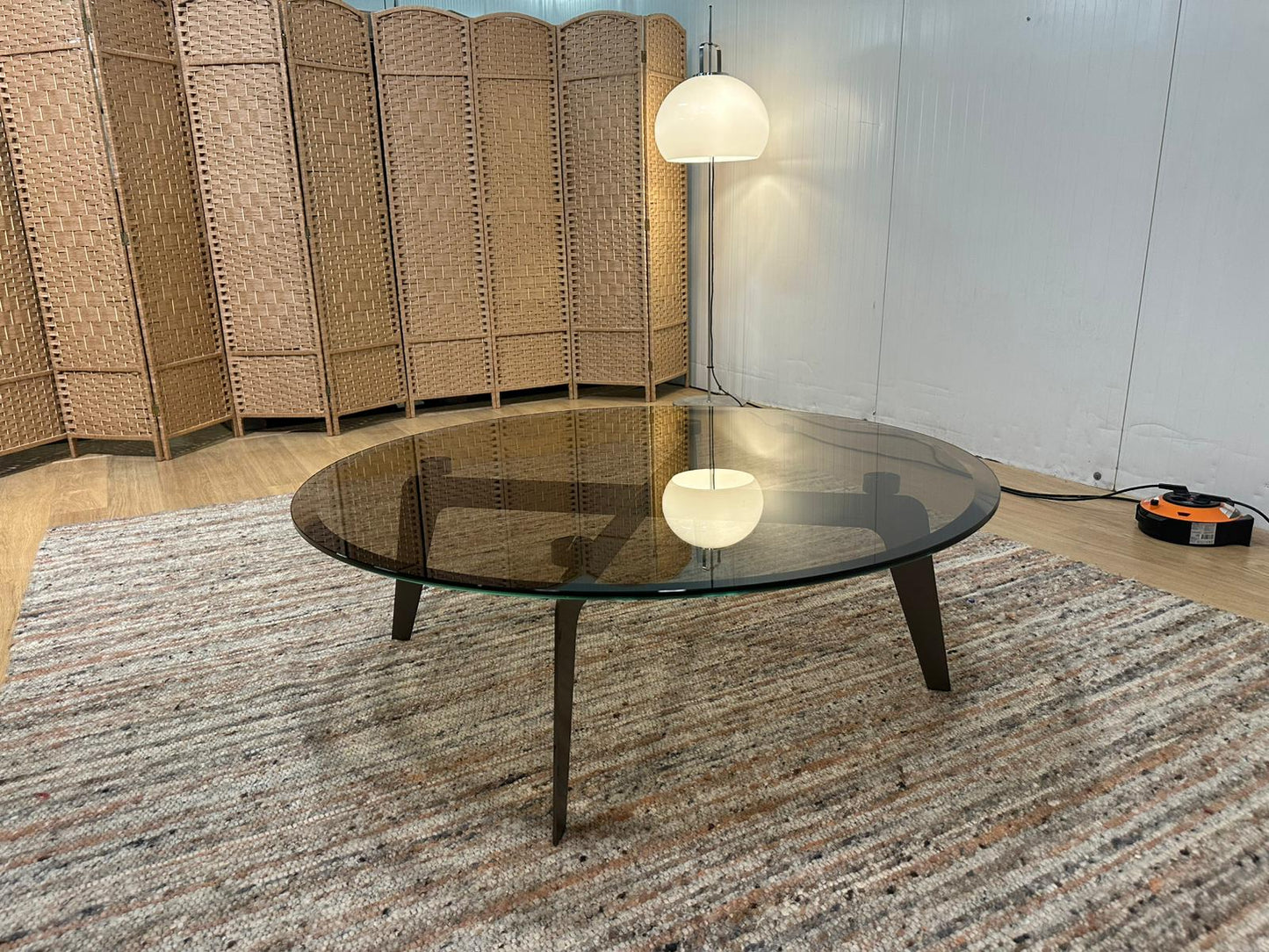 Minotti Kirk Cross Salontafel Glas | NP: €4.500