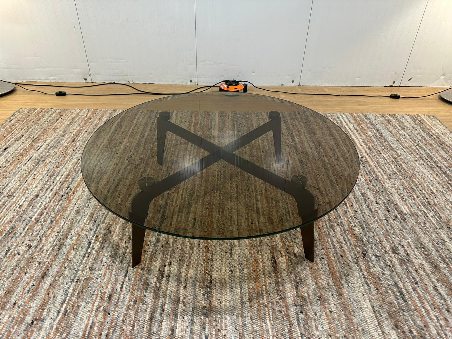 Minotti Kirk Cross Salontafel Glas | NP: €4.500