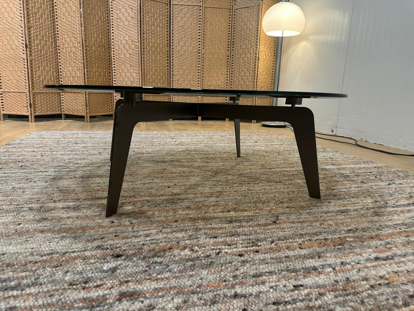 Minotti Kirk Cross Salontafel Glas | NP: €4.500