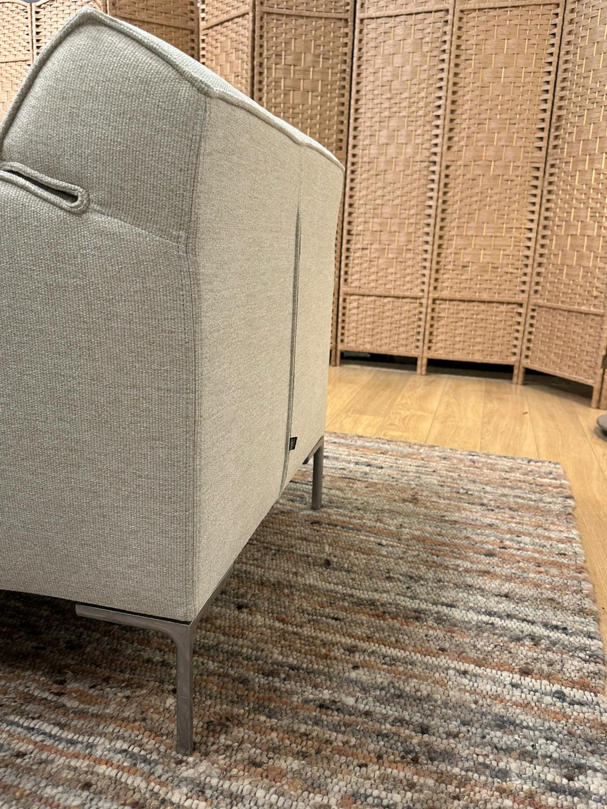 2x Design on Stock Bloq Fauteuil Ecru + GARANTIE NP 2.249 ps