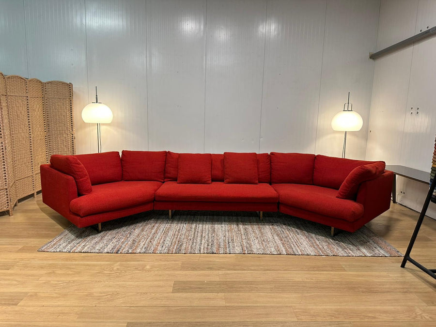 Montis Axel Modulaire Hoekbank Rood – NP: €13.999