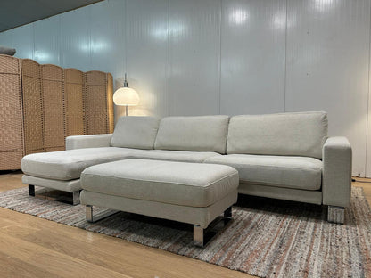 Rolf Benz Ego Hoekbank + Hocker – NP: €13.999