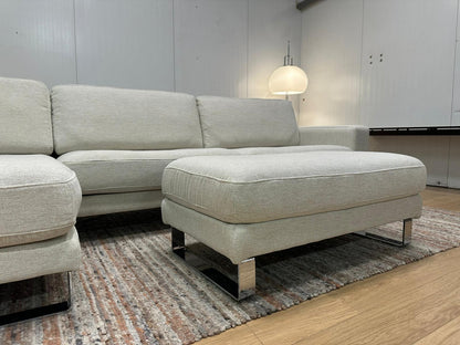 Rolf Benz Ego Hoekbank + Hocker – NP: €13.999