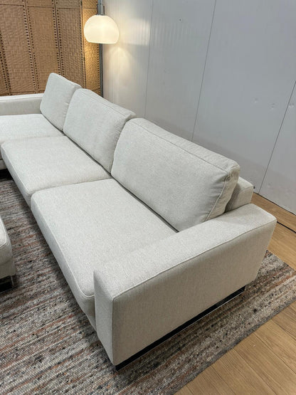 Rolf Benz Ego Hoekbank + Hocker – NP: €13.999